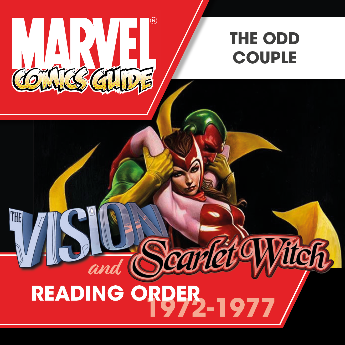 Vision and the Scarlet Witch Comics Hint at WandaVision Plot
