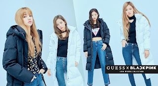 Blackpink For Guess Korea Winter 2018 Collections