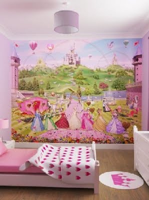 Wallpaper Ideas Feminine Pink Bedroom for Kids women-5