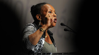 La ministre de la Justice, Christiane Taubira, le 24 août 2013 à l'université d'été du PS, à La Rochelle