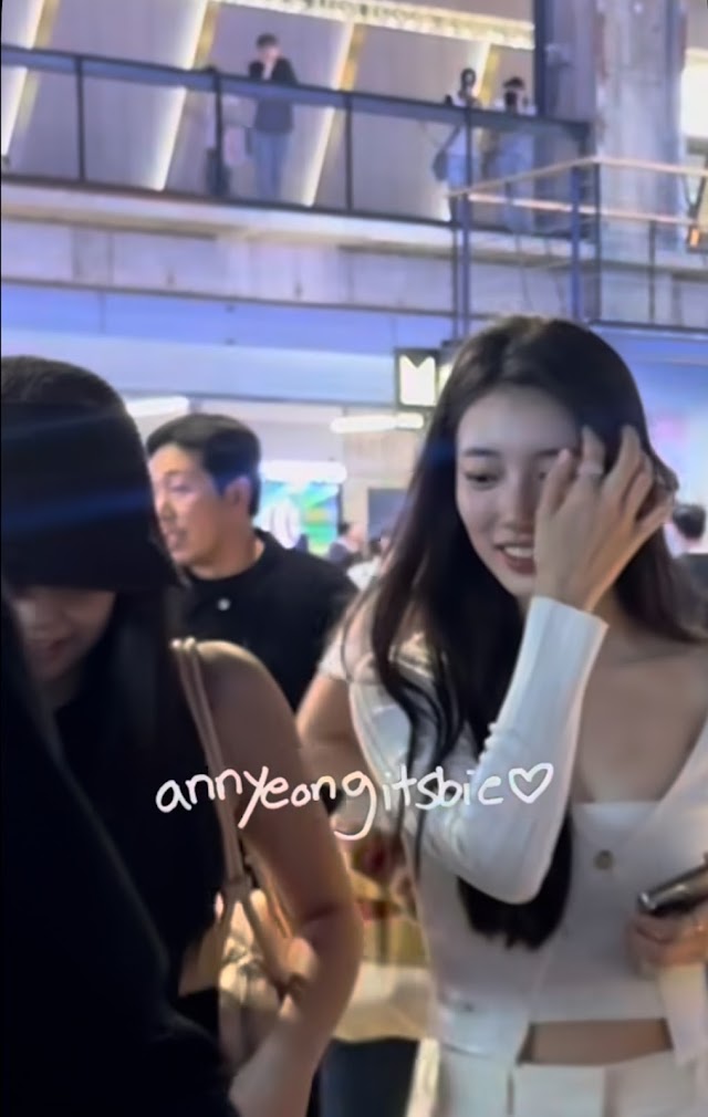 Knetz reacts to BLACKPINK Jennie and Bae Suzy spotted at the VIP premiere of 'Revolver'.
