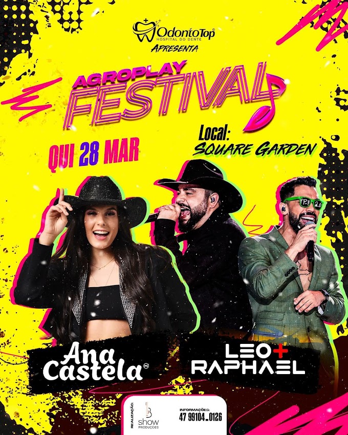 28/03/2024 Shows de Ana Castela e Léo e Raphael em Joinville [Joinville Square Garden]