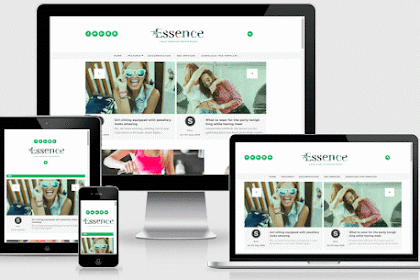 The Essence - Responsive Modern And Clean Blogger Template