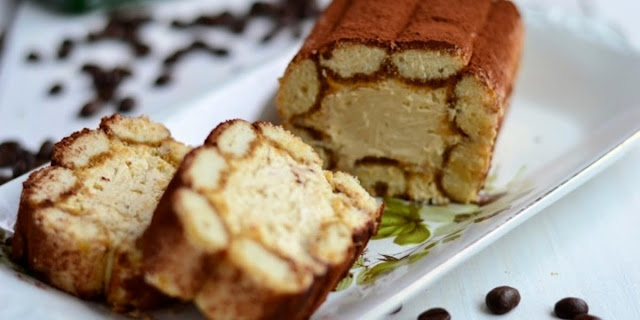 Okrugli Tiramisu - krem od maskarpone sira i kafe