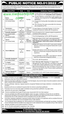 Pakistan Atomic Energy Jobs 2022.
