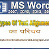 Types Of Text Alignment 