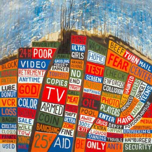 radiohead hail to the thief album cover