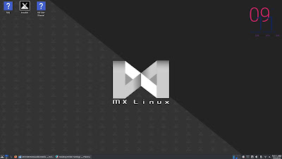 Screenshot of MX Linux 2022