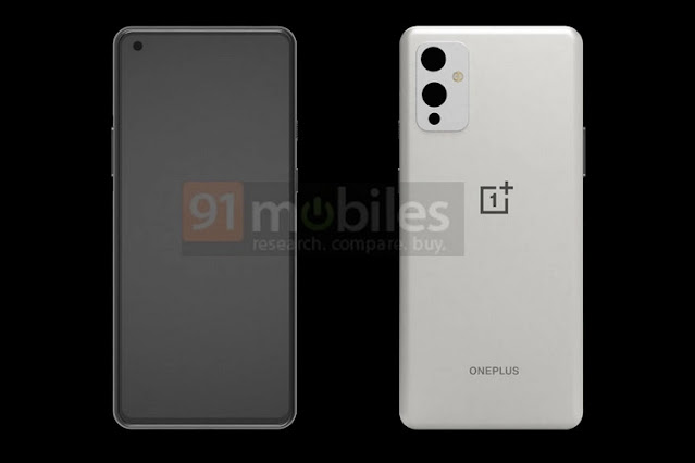 OnePlus 9 Render Reveals Flat Display and Triple Rear Cameras