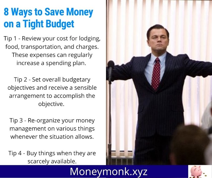 8+ Easy ways to save money on a tight budget