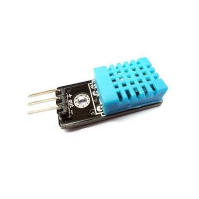 STM32F103R6 DHT-11 Temperature and Humidity Sensor with LCD Example