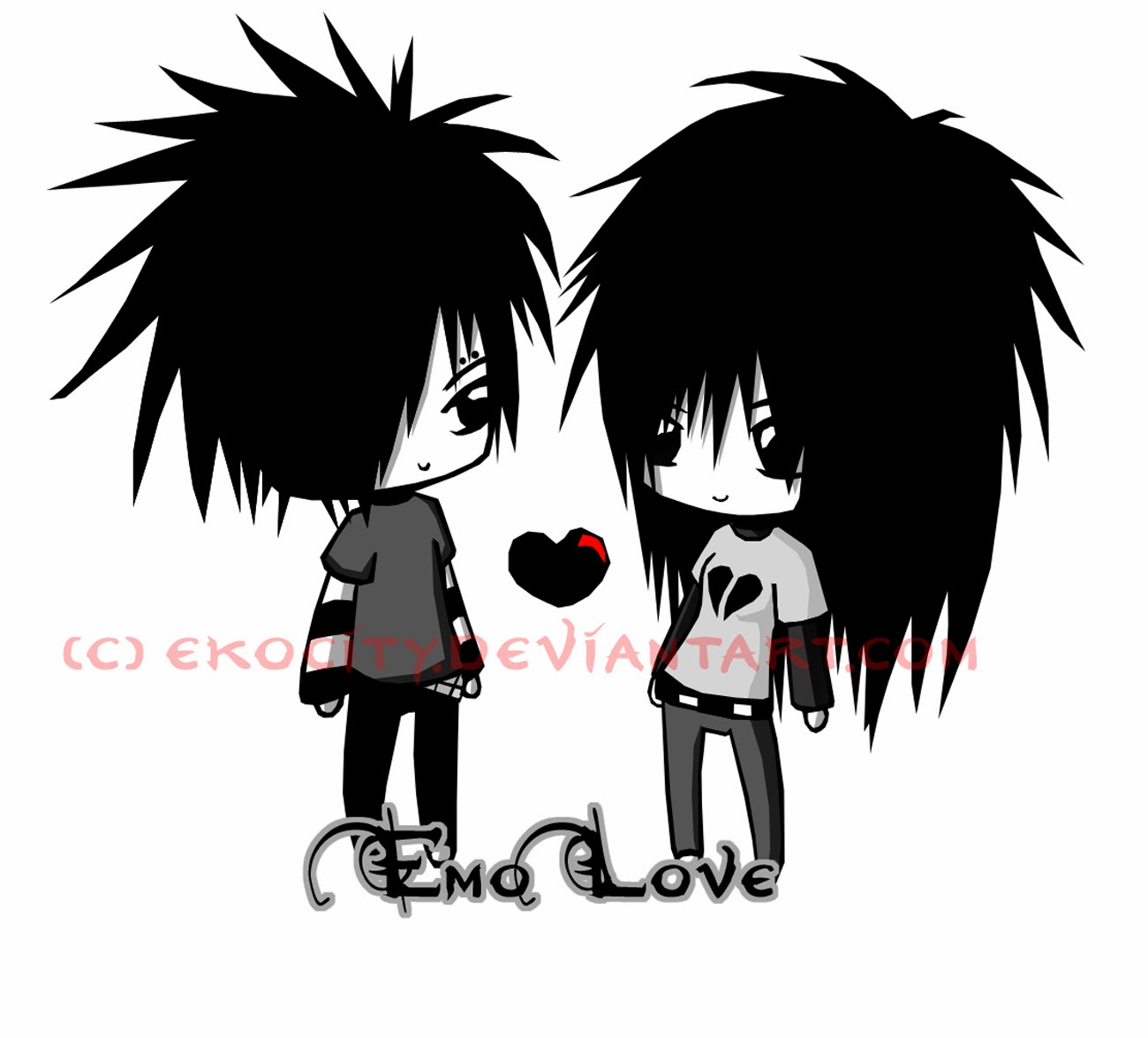 Gambar Wallpaper Emo Love Page 1 Kumpulan Wallpaper