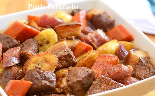 Pork Estofado Ingredients and Instructions