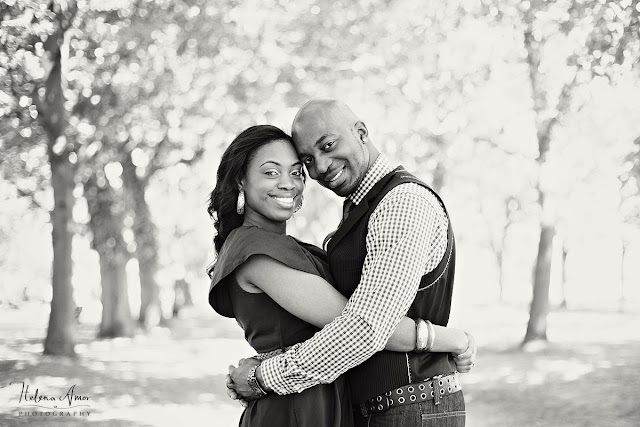 London engagement photoshoot in the park