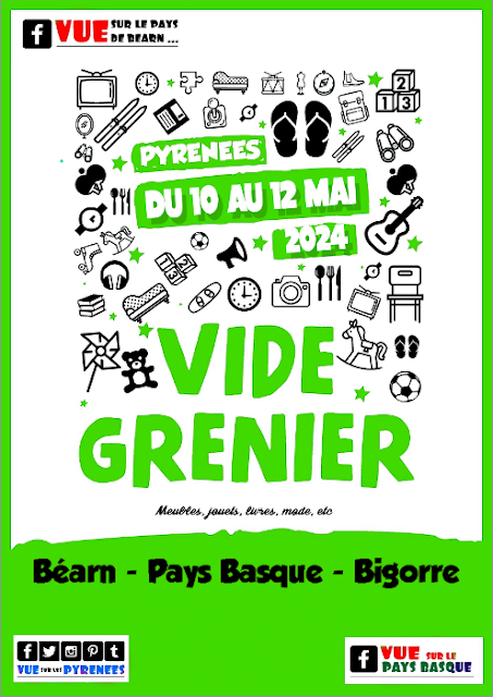 Vide Greniers #3 Mai 2024 des Pyrénées