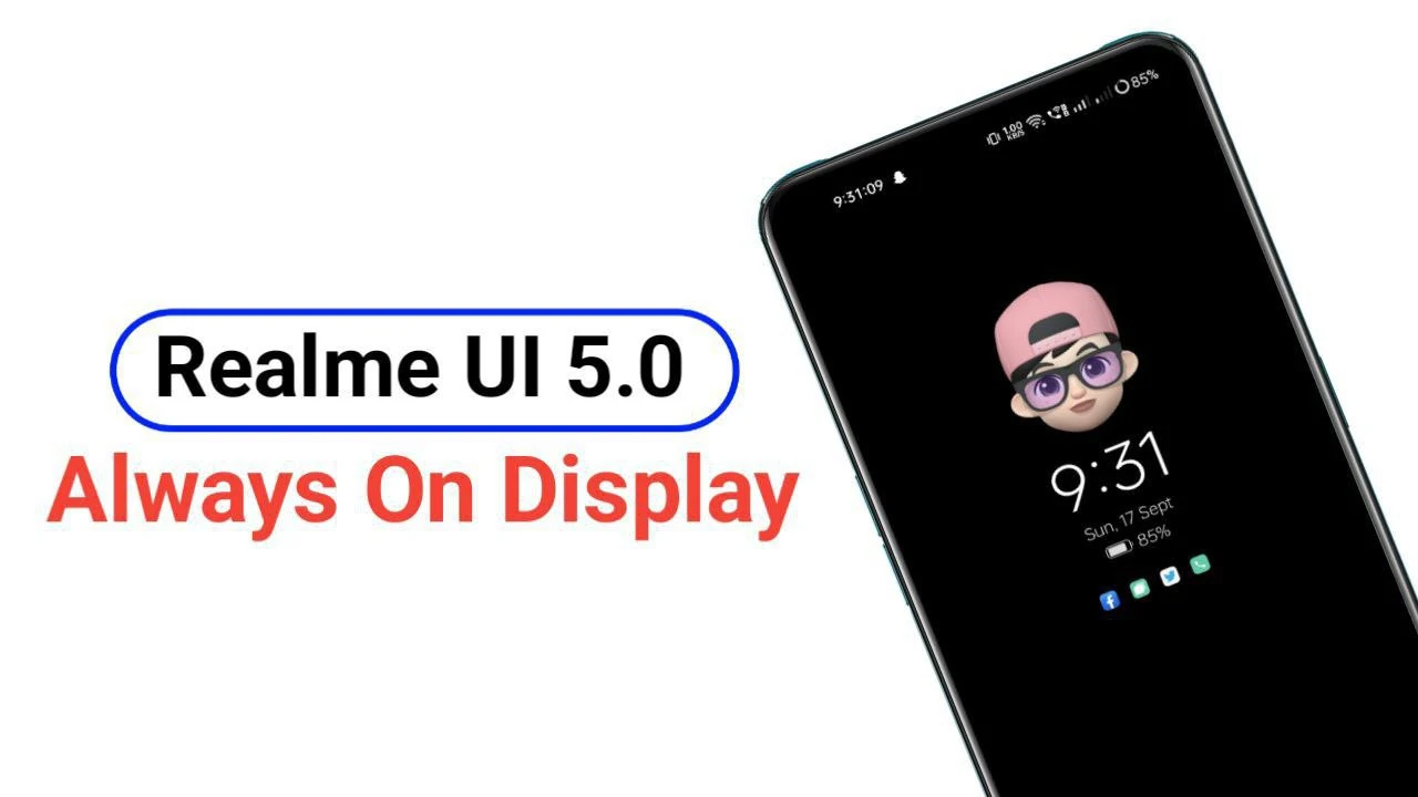 AOD App gets Android 14 Based New Update for Realme devices