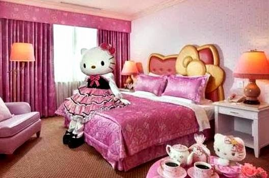 Model Tempat Tidur Hello Kitty Untuk Buah Hati Anda