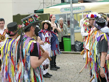 Teaching the Black Joke dance to a mix of six or seven Border side dancers