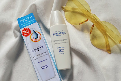 REVIEW : Skin Aqua UV Whitening Milk SPF50 PA++++