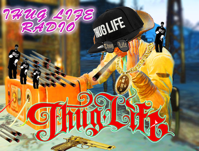 thug life mod fallout 4 rap gangster