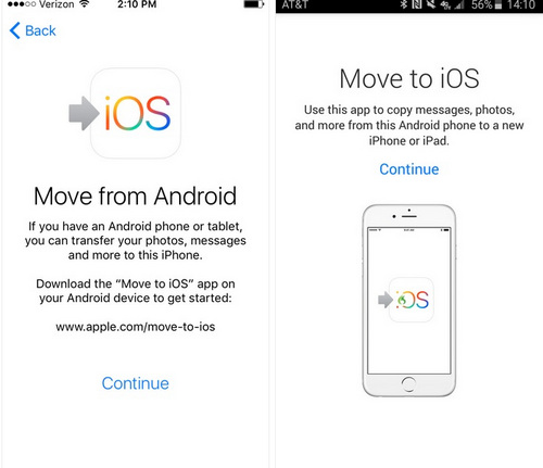 Move to iOS App 2