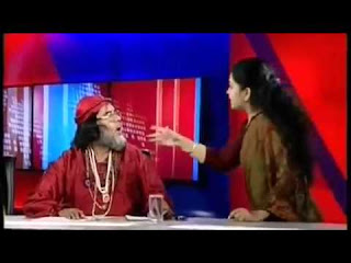  Radhe Maa bakth Maharaj And Guru Deepa Sharma Fighting In Live Show