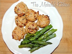 Salmon Bites w Asparagus