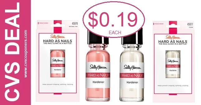 Almost FREE Sally Hansen Nail Care CVS Deals