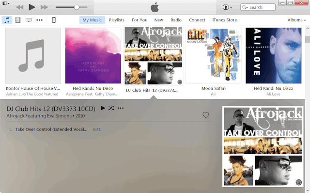 itunes library on windows