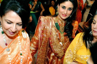 KAREENA KAPOOR KHAN with SHARMILA TAGORE   