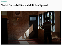 Shalat Sunnah 8 Rakaat di Bulan Syawal - Kajian Islam Tarakan