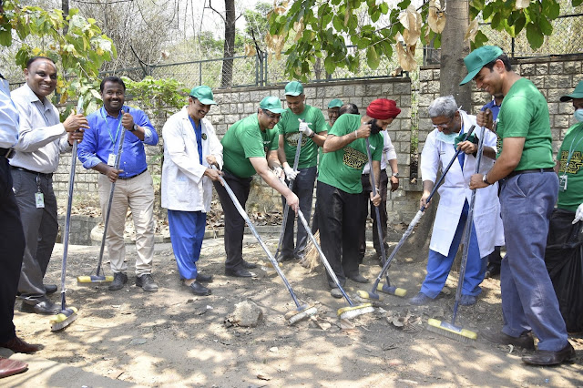 Fortis Hospital, Bengaluru takes up Swachh Bharat Mission for a greener and cleaner Bengaluru 