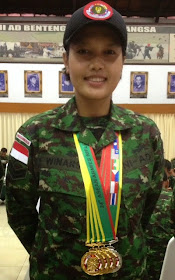 Sertu Korps Wanita TNI AD (Kowad) Winarsih
