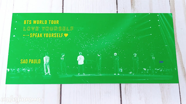 BTS Speak Yourself Sao Paulo Brazil DVD | Bookmark