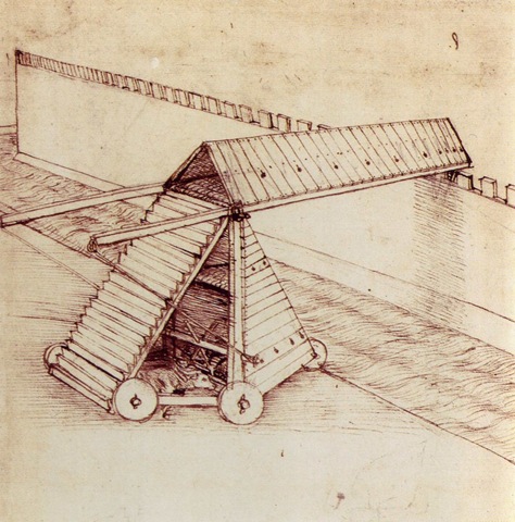 15 Mesin Perang Buatan Leonardo Da Vinci [ www.BlogApaAja.com ]