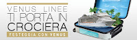 Logo ''Venus Linee ti porta in crociera'': vinci gratis con la sola registrazione