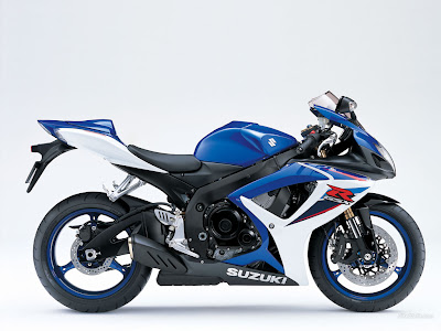 Suzuki GSX-R600 right view