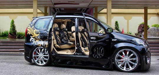  Modifikasi Toyota Avanza bergaya Alphard Mini Mobil 