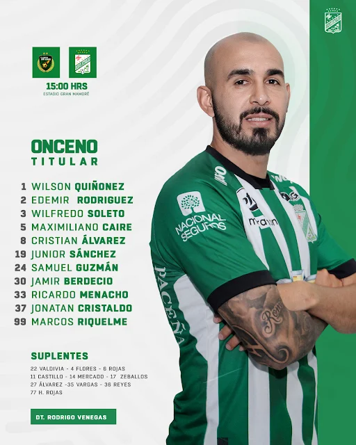 Alineaciones Libertad Gran Mamore vs Oriente Petrolero