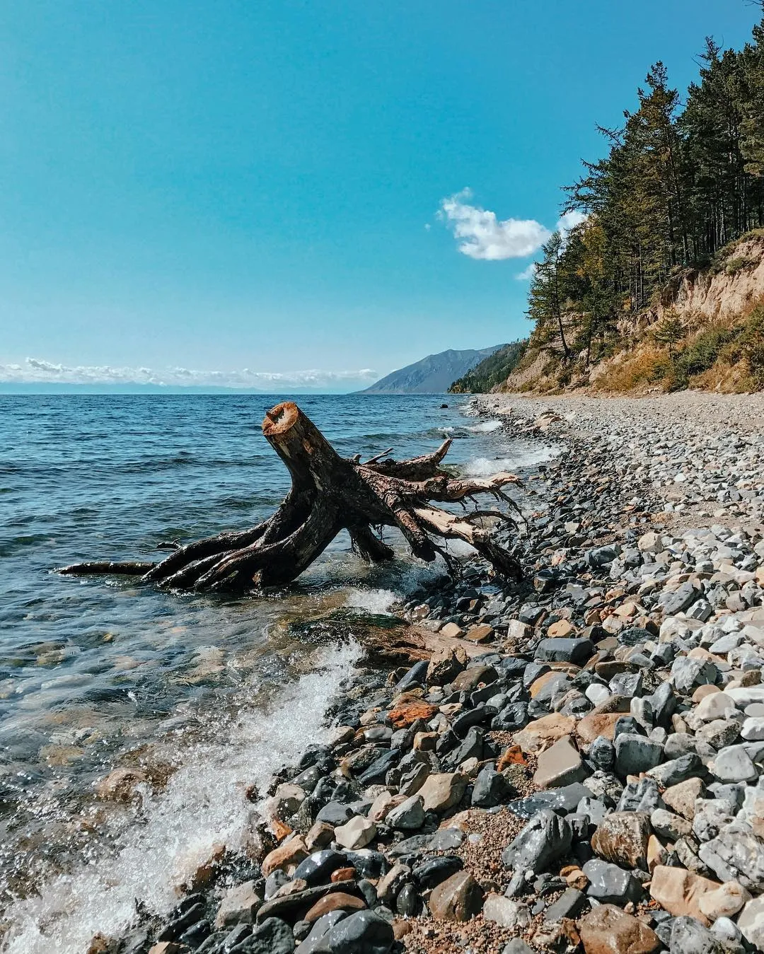 Lake Baikal HD Wallpaper for iPhone