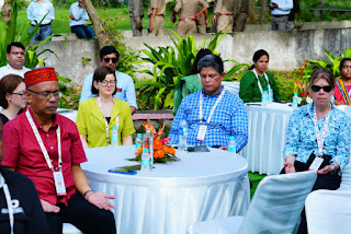 G20 deligates attended yoga retreat Rishikesh