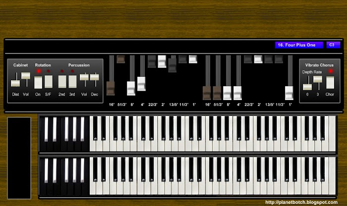 Classic-H Tonewheel Organ VSTi