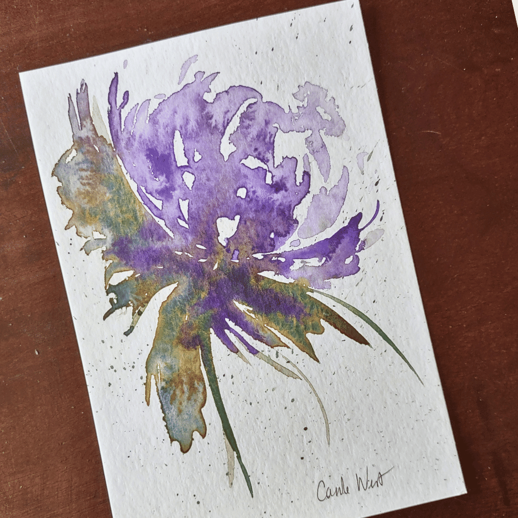 Watercolor Art for sale in gallery by Carole West