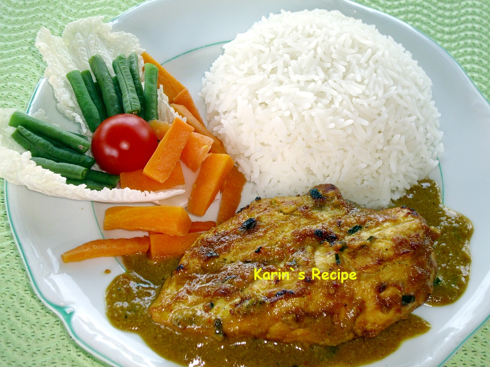 Karin's Recipe: Ayam Bakar Bumbu Rujak (Java Grill Chicken 