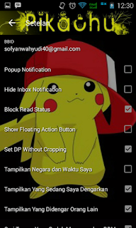 Download BBM Mod Pikachu v2.13.1.14 Apk Terbaru Juli 2016