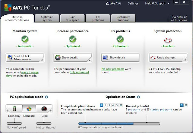 Download AVG PC TuneUp 2012 Full Patch