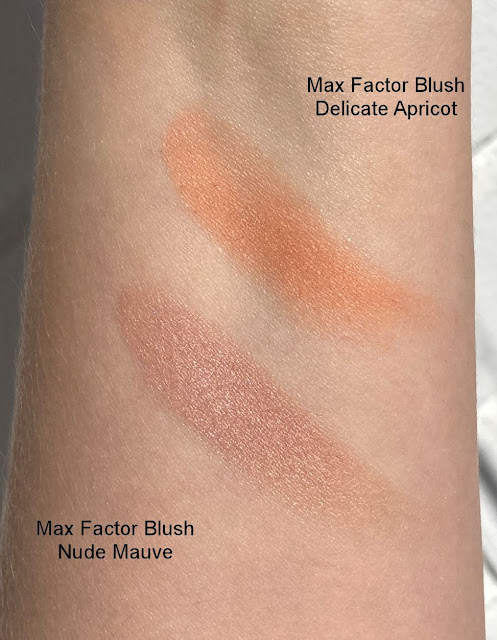 Max Factor Facefinity Blush 40 Delicate Apricot Nude Mauve Swatch Swatches Creme Puff Review