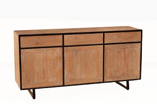 Malaysia Mindi Wood Buffet furniture