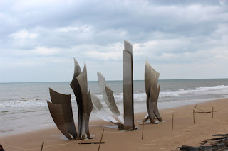 Clothes & Dreams: Why we loved visiting Normandy: War memorial at the beach