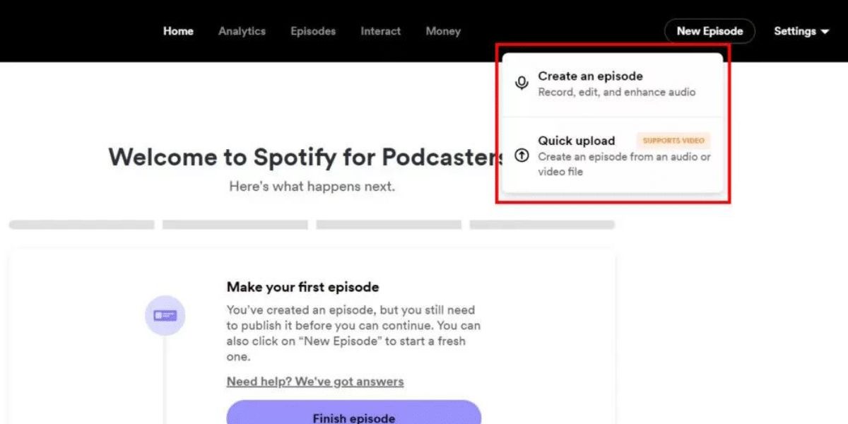How to use Spotify for Podcasters
